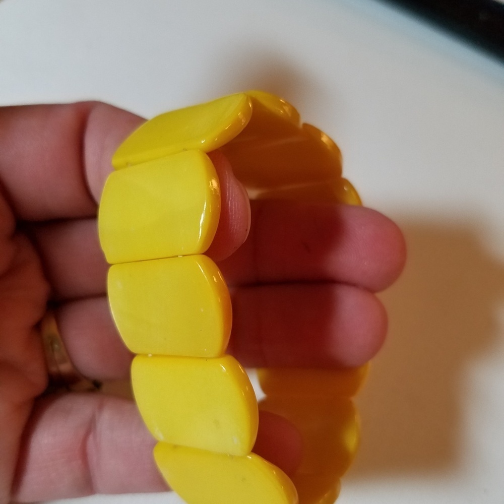 Vintage Yellow Bracelet